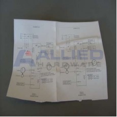ADHESIVE PLATE WIRING N-S SE12D RATIO