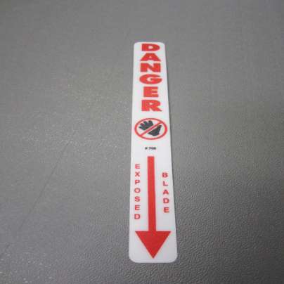STICKER, DANGER SAFETY