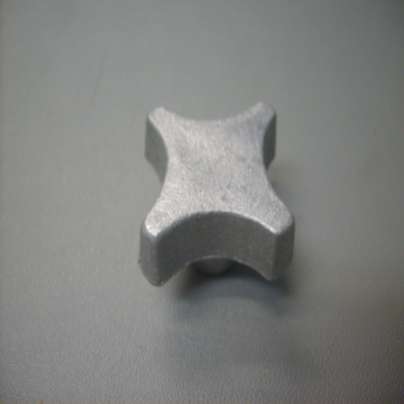 KNOB 4PT W/ 3/8-16 TAPPED WHOLE