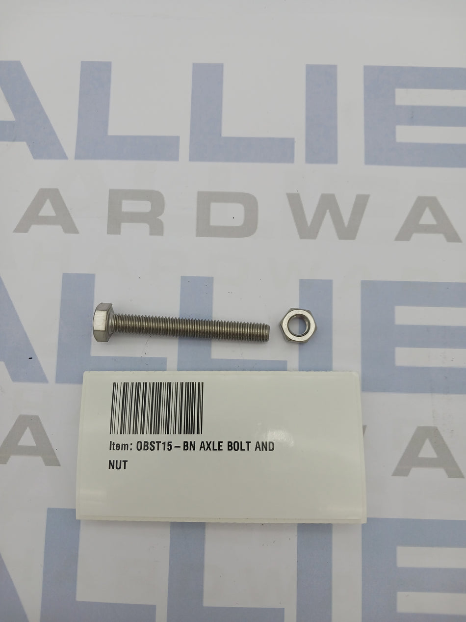 AXLE BOLT AND NUT