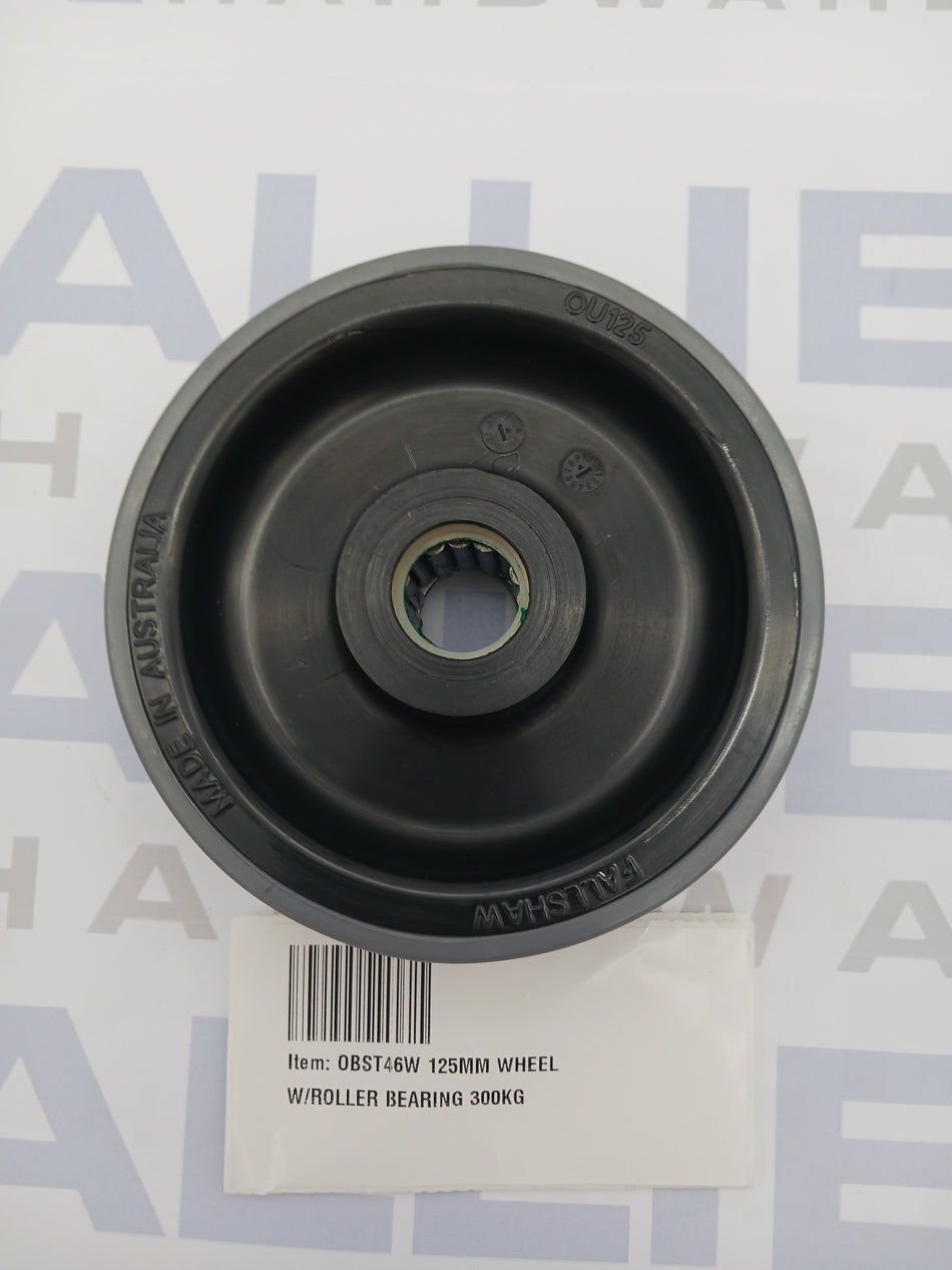 125MM WHEEL W/ROLLER BEARING 300KG