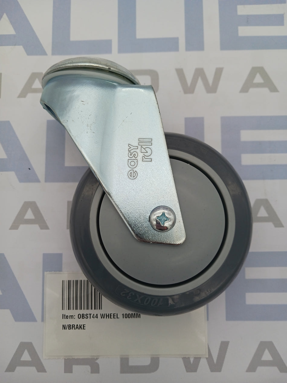 WHEEL 100MM N/BRAKE