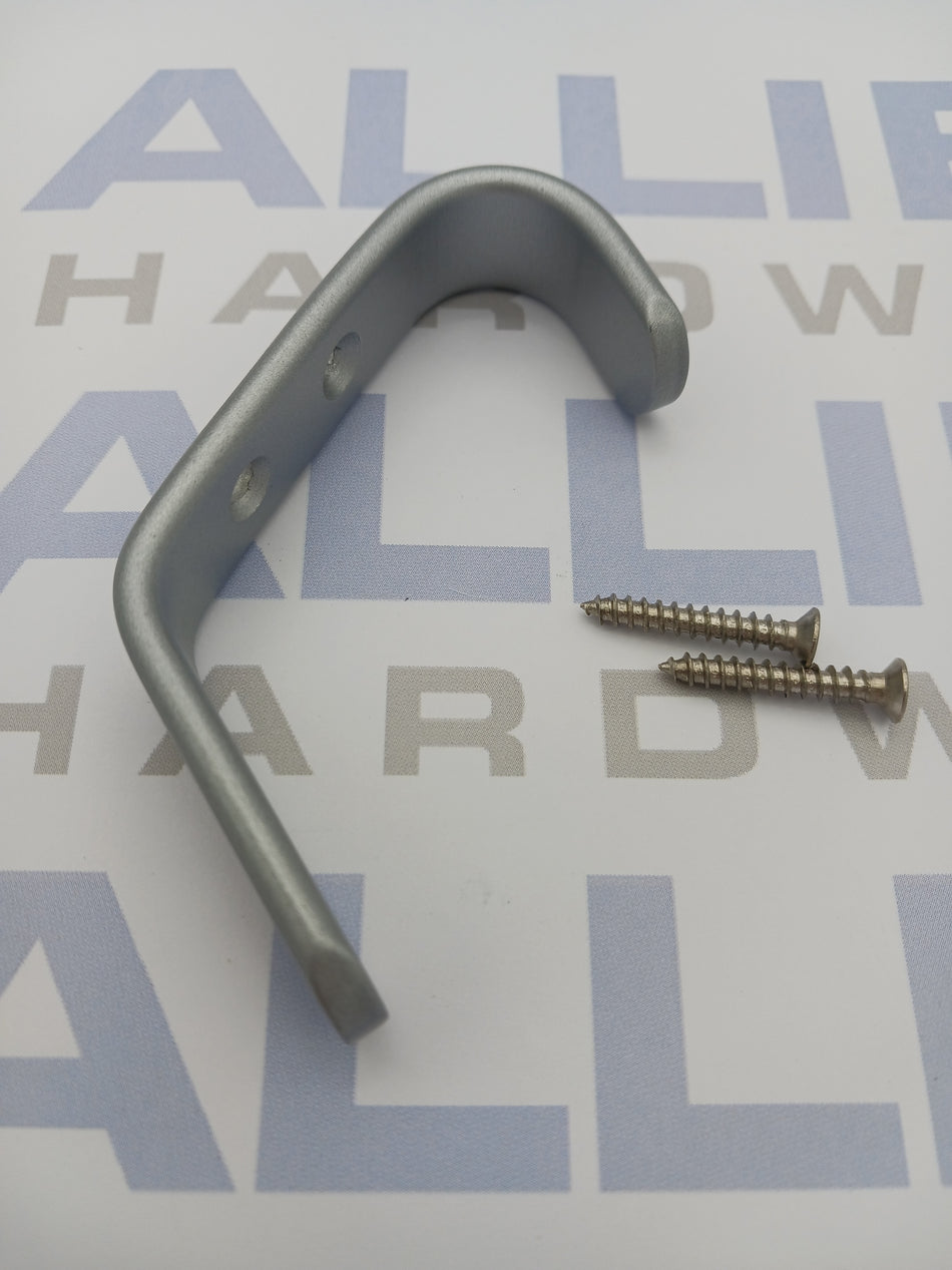 Adoored Modern U Hook Chrome Plated