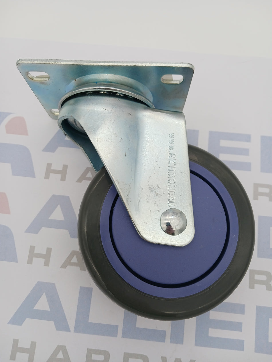CASTOR SWIVEL 100MM GREY VM704A